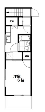 塚本アパートの物件間取画像